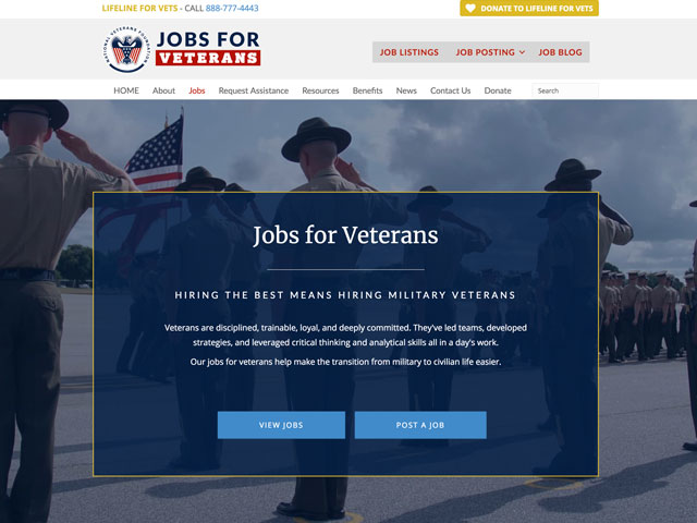 Jobs for Veterans